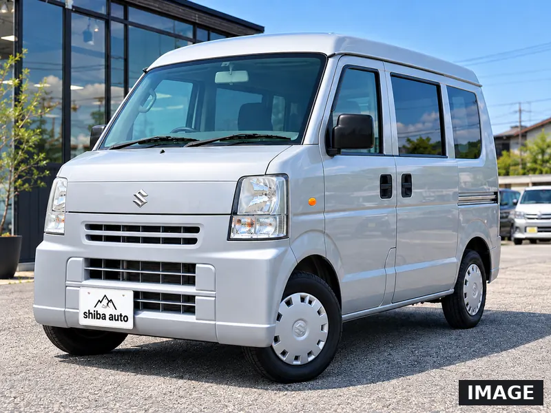 Illustrative image of a standard silver Suzuki Every DA64V