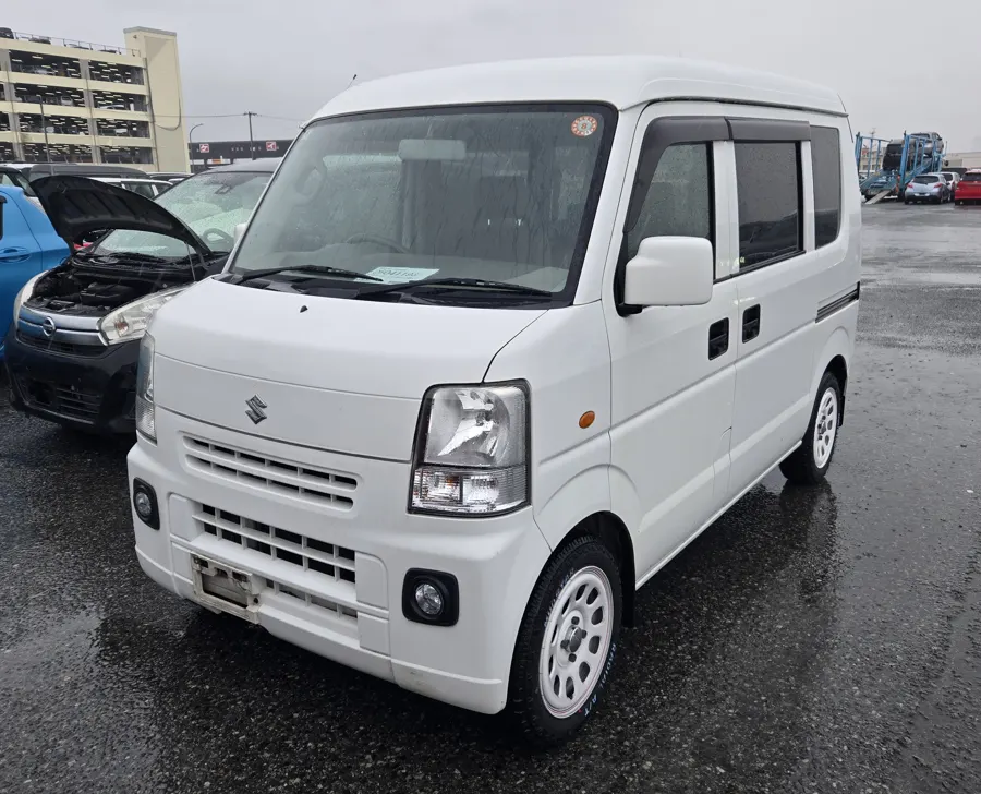 White Suzuki Every DA64V exported by SHIBA AUTO EXPORT